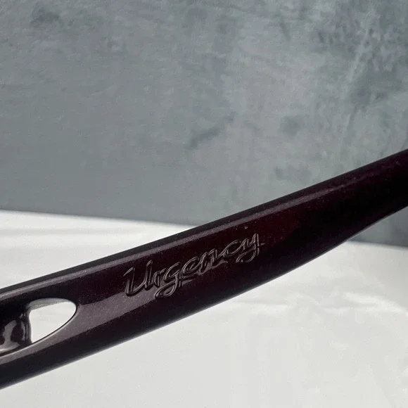 Oakley Sunglasses Urgency OO9158-06 Glossy Purple Glitter Wrap Frames Only 61mm - Picture 10 of 16